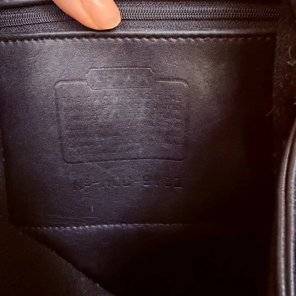 Black Coach Daypack 90’s vintage - Picture 5 of 6